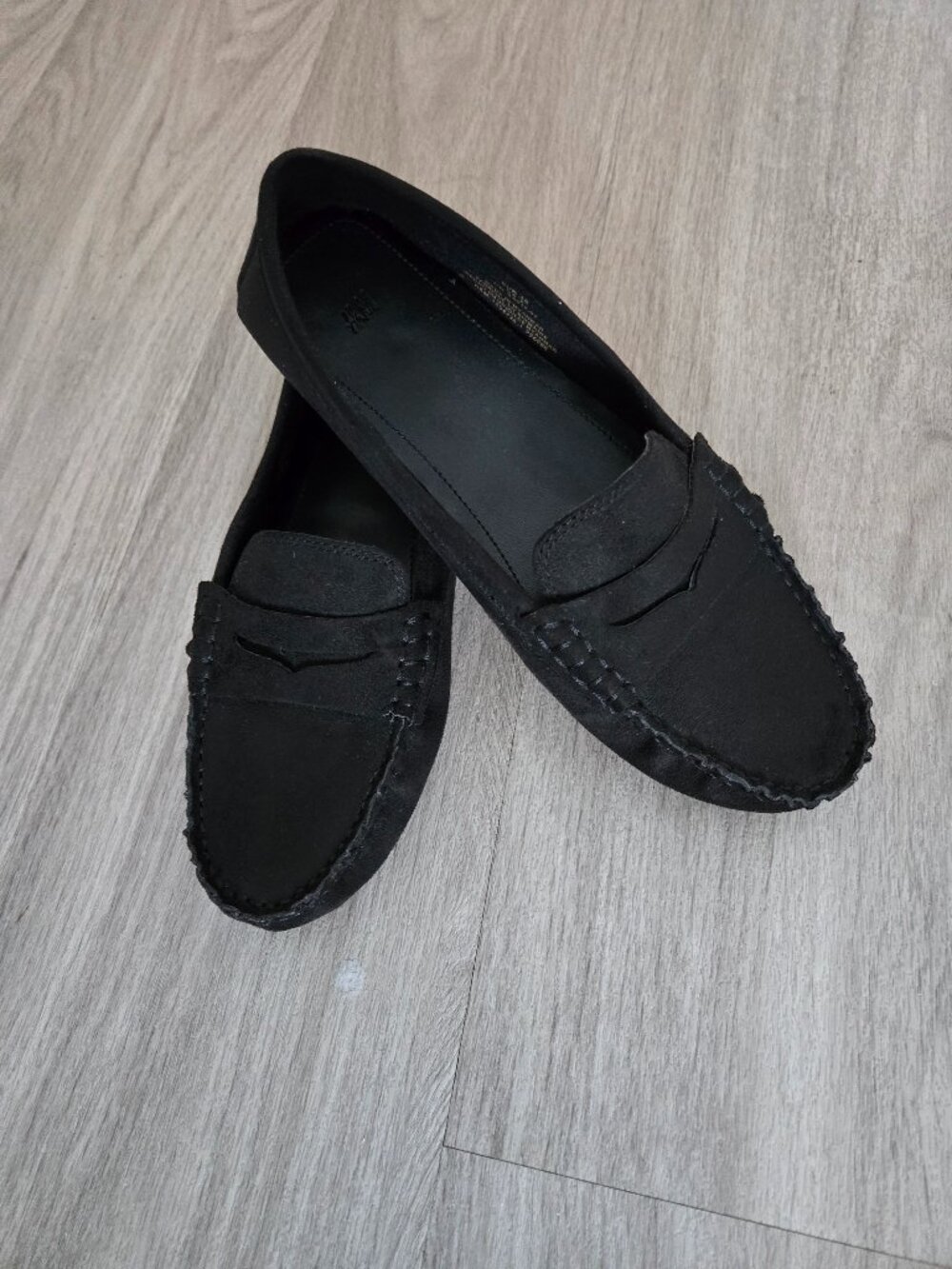 Black loafer